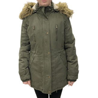 INOX COTTON PARKA 16566 OLIVE