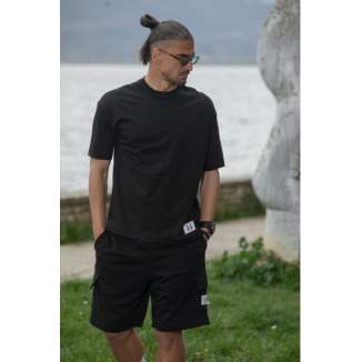 HENRY CARGO SHORTS 6-603 BLACK