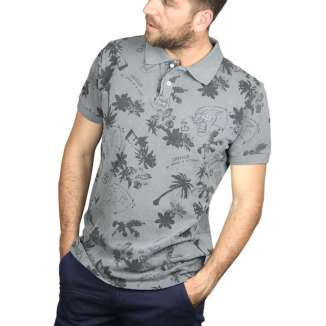 EMERSON EMERSON GARMENT-DYED POLO PIQUE PSR1771GD GREY