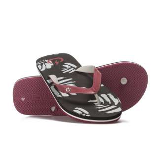 MENS FLIP FLOPS 181.EM95.13 BLACK/WINE/ICE