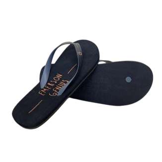 MENS FLIP FLOPS 181.EM95.14 BLACK/OLIVE/EBONY