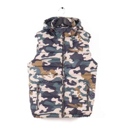QUILTED VEST JACKET MR1632N CAMOUFLAGE