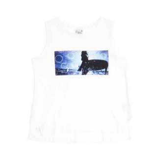 COTTON TANK TOP SWTR1737 WHITE