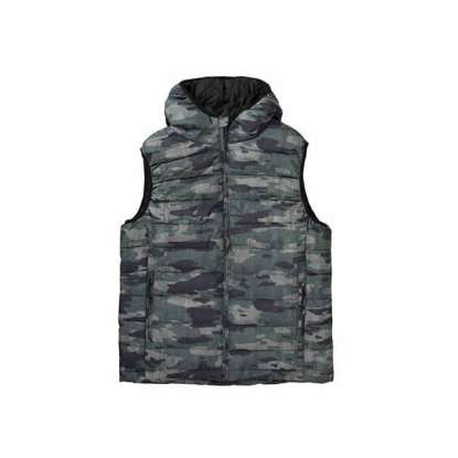 FAKE DOWN QUILTED VEST JACKET 192.EM10.120 CAMOUFLAGE