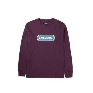 LONG SLEEVE TEE 192.EM31.18 WINE