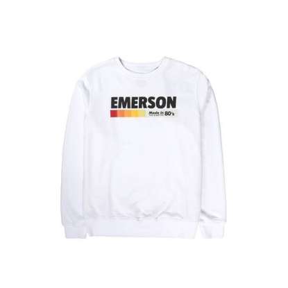 GRAPHIC PRINT CREWNECK 192.EM20.70 WHITE