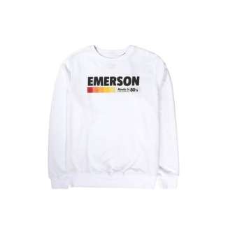 GRAPHIC PRINT CREWNECK 192.EM20.70 WHITE