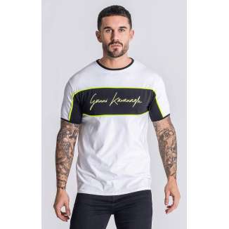 White/Yellow Neo(N) Signature Tee 0142