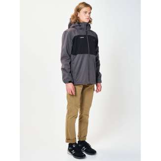 HOODED BONDED JACKET 202.EM11.277 GMD/BLACK