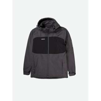 HOODED BONDED JACKET 202.EM11.277 GMD/BLACK