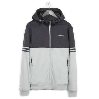 DETACHABLE HOOD BONDED JACKET 182.EM11.51 OFF WHITE/GREY