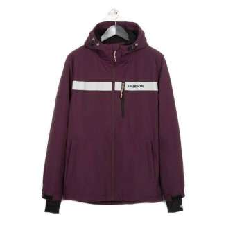 HOODED SEMI LONG JACKET 182.EM10.33 WINE