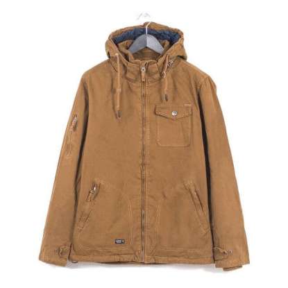 Cotton Padded Hooded Long Jacket 172.EM12.47 CAMEL
