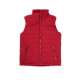 FAKE DOWN QUILTED VEST JACKET 191.EM10.22 RED