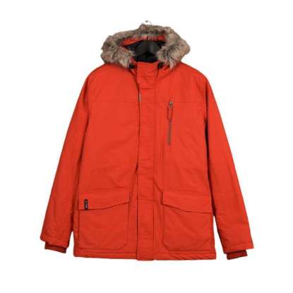 HOODED BONDED SEMI LONG JACKET MR1569