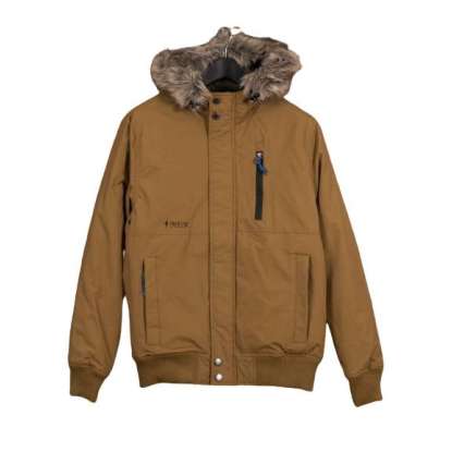 HOODED BOMBER SPORT JACKET MR1521N CAMEL