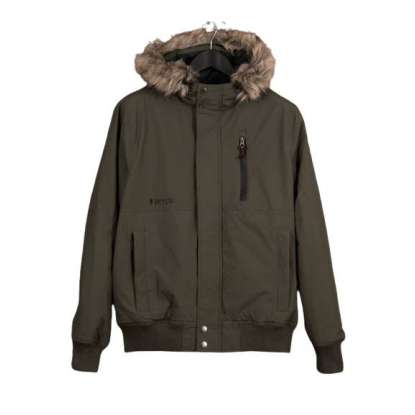 HOODED BOMBER SPORT JACKET MR1521N OLIVE