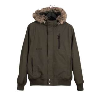 HOODED BOMBER SPORT JACKET MR1521N OLIVE