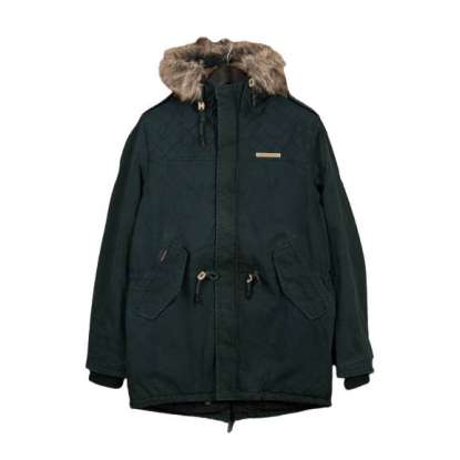 Cotton Faux-Fur Lining Parka MR1576 FOREST
