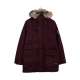 Cotton Faux-Fur Lining Parka MR1570 WINE