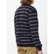 STRIPPED KNITTED SWEATER 202EM70.92 BLACK