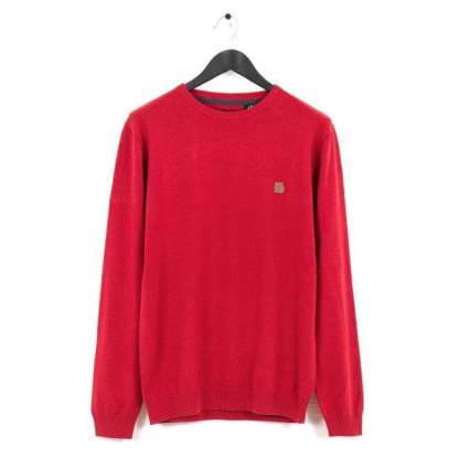 COTTON PULLOVER SWEATER MKE1690 RED