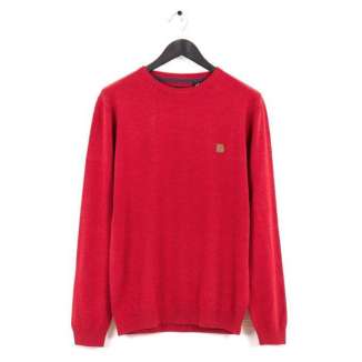 COTTON PULLOVER SWEATER MKE1690 RED