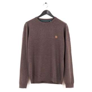 COTTON PULLOVER SWEATER MKE1690 BROWN