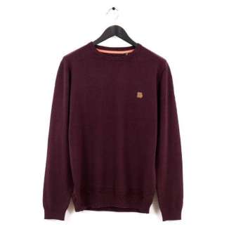 COTTON PULLOVER SWEATER MKE1690 WINE