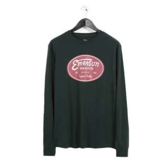 SEMI RUBBER LONG SLEEVE TEE 182.EM31.03 FOREST
