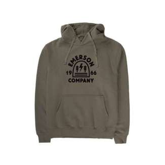 EMERSON COMPANY HOODIE 192.EM20.72 OLIVE