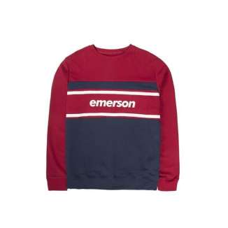 GRAPHIC PRINT CREWNECK 192.EM20.77 RED/BLUE