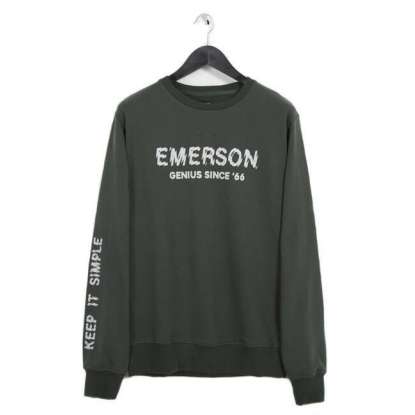 GRAPHIC PRINT CREWNECK 182.EM20.40 FOREST