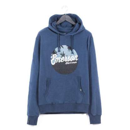 GRAPHIC PRINT HOODIE 172.EM20.44 BLUE