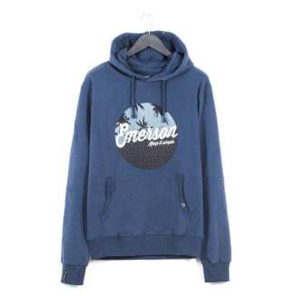 GRAPHIC PRINT HOODIE 172.EM20.44 BLUE