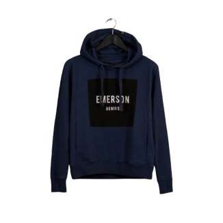 GRAPHIC PRINT HOODIE WFR1564 NAVY