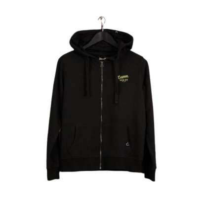Basic Zipper Hoodie  WFR1559 EBONY