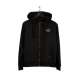 Basic Zipper Hoodie  WFR1559 EBONY