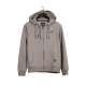 Basic Zipper Hoodie  WFR1559 GREY