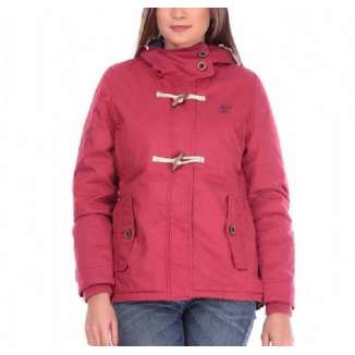 COTTON PARKA W1494 RASBERRY