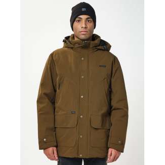 HOOD PARKA JACKET 202.EM10.117 OLIVE