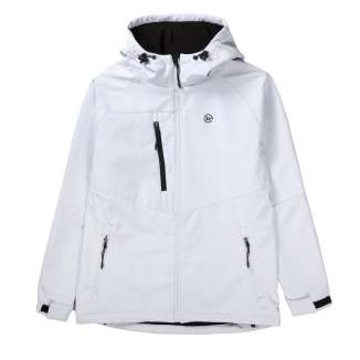 SOFT SHELL SEMI LONG JACKET 192.BW11.17 WHITE