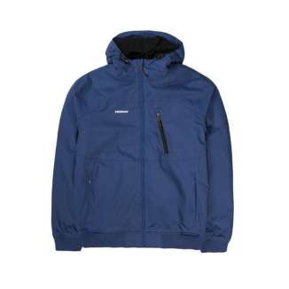 HOODED BOMBER  JACKET 192.EM10.127 ROYAL