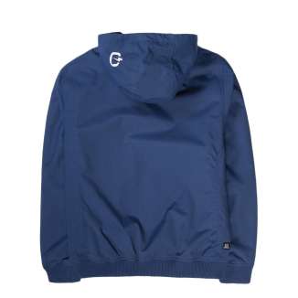HOODED BOMBER  JACKET 192.EM10.127 ROYAL