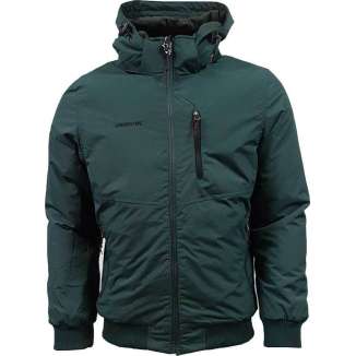 DETACHABLE HOOD BOMBER JACKET 182.EM10.149 OLIVE