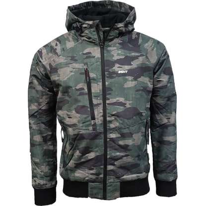 HOODED BOMBER  JACKET 192.BM10.175 CAMOUFLAGE