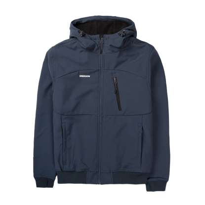 HOODED BONDED SPORT JACKET 192.EM11.127 BLUE