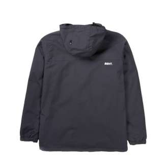 HOODED SEMI LONG JACKET 192.BM10.72 EBONY