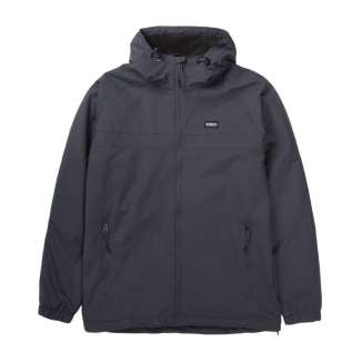 HOODED SEMI LONG JACKET 192.BM10.72 EBONY