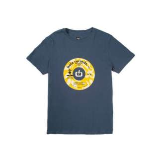 HULA RECORDS ART PRINT TEE 191.EM33.73 BLUE